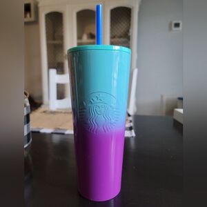 Starbucks Stainless Steel Gradient Tumbler with Straw